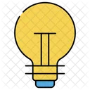 Idee Innovation Glanzende Idee Icon