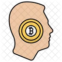 Idée Bitcoin  Icône