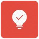 Idee genehmigen  Symbol