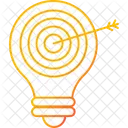 Idee Ziel Innovation Kreative Idee Icon