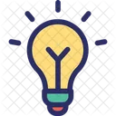 Ideia Criativa Lampada Icon