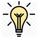 Ideia Pensamento Lampada Icon