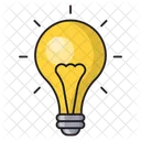 Ideia Criativa Lampada Icon