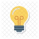 Ideia Lampada Luz Icon