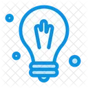 Ideia Lampada Ciencia Icon