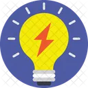 Ideia Criatividade Luz Icon