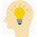 Ideia Criativa Lampada Ícone