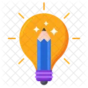 Ideia Criativa Lampada Icon