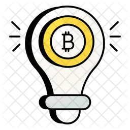 Ideia de bitcoin  Ícone