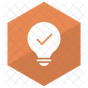 Lampada Ideia Luz Icon