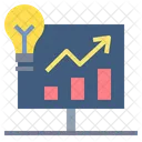 Ideia Criativa Crescimento Ícone
