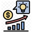 Ideia De Crescimento Financeiro Recuperacao Economica Crescimento Ícone