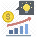 Ideia De Crescimento Financeiro Recuperacao Economica Crescimento Ícone