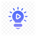 Ideia Criatividade Videoblog Icon