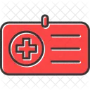 Identificación médica  Icono