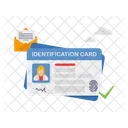 Identification Id Card Profile Icon
