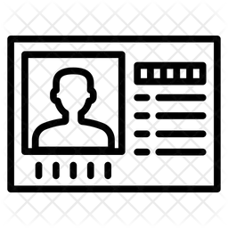 신분증  아이콘