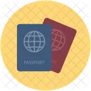 Identification Passports Permit Icon