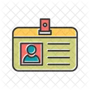 Identification card  Icon