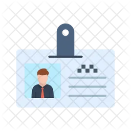 Identification Card  Icon