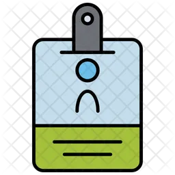 Identification Card  Icon