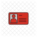 Identification card  Icon