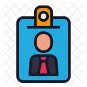 Identification card  Icon
