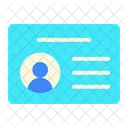 Identification card  Icon