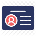 Identification card  Icon