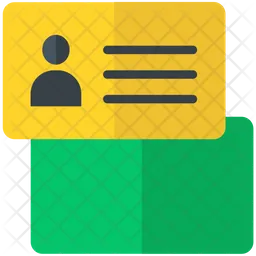 Identification Cards  Icon