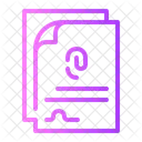 Identification Document Biometric Recognition Icon
