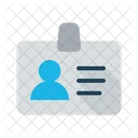 Identification Badge Id Icon