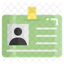 Identification Card Id Icon