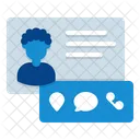 Identification Identification Card Pass Icon
