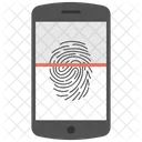 Identificazione Biometrico Dito Icon