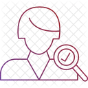 Identify Recognition Personal Data Icon