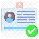 Identify Identify Card Profile Icon