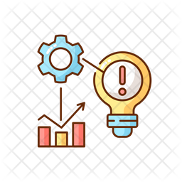 Identifying problems Icon - Download in Colored Outline Style