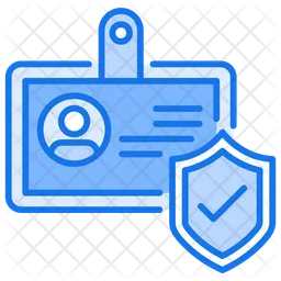 Identitätsüberprüfung  Symbol