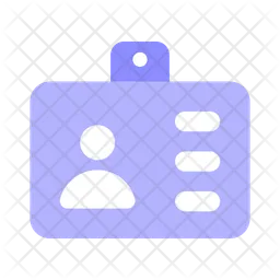 Identity Card  Icon