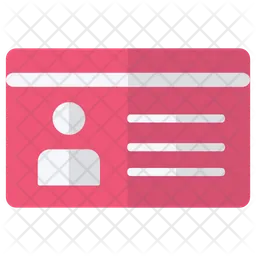 Identity Card  Icon