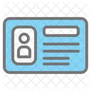 Identity Card  Icon