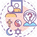Identity Crisis Religion Icon