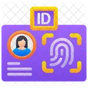 Identity Identification Id Card Icon