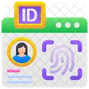 Identity Identification Id Card Icon