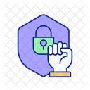 Identity Rights Cyber Law Right Icon