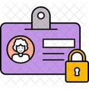 Identity Secure Secure Info Protection Icon