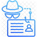 Identity Theft Hacker Hack Icon