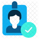 Identity verification  Icon