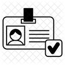 Identity Verification  Icon